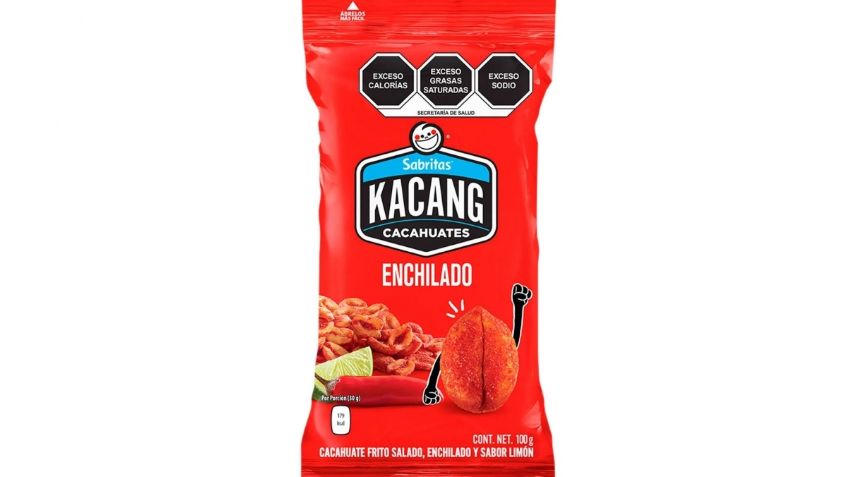 Alertan por el consumo de cacahuates enchilados Kacang de Sabritas, contiene un aditivo cancerígeno