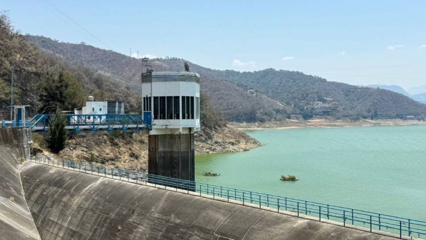 Sistema Cutzamala mantiene aumento de agua en el nivel de las presas 