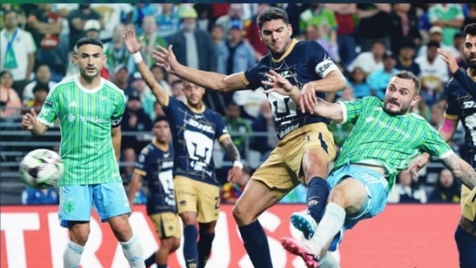 Pumas pierde 4-0 ante e Sounders