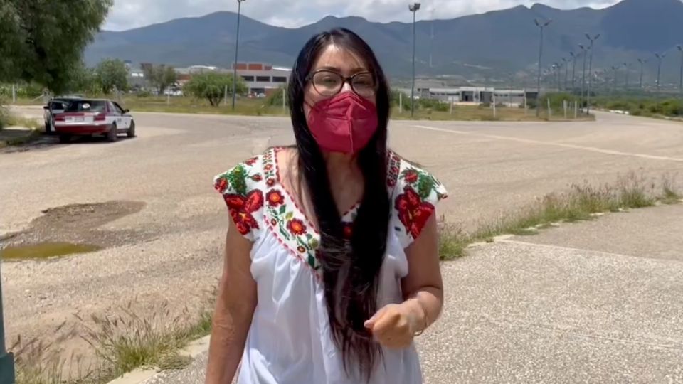 La joven de Oaxaca pide el apoyo de la población en la parte final de su proceso.