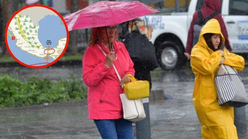 Este miércoles se esperan fuertes lluvias en la República Mexicana.