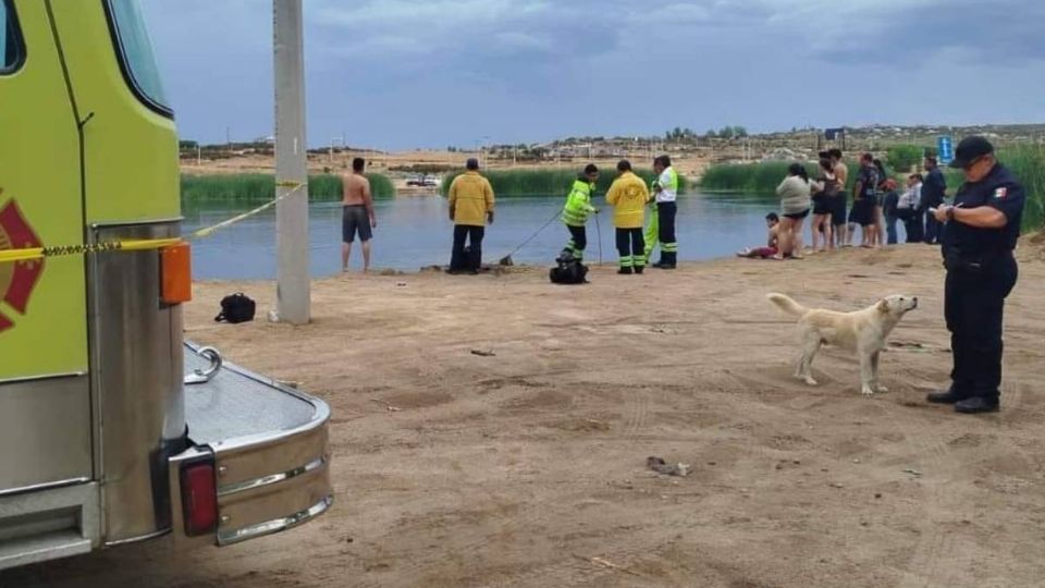 Mueren ahogados 3 integrantes de una familia en lago de Tecate