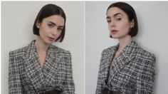 El corte bob más coqueto de Lilly Collins para replicar en mujeres arriba de 40 años, las hará rejuvenecer