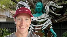 Mark Zuckerberg manda a fabricar una estatua de su esposa para tenerla en su jardín, y las redes enternecen