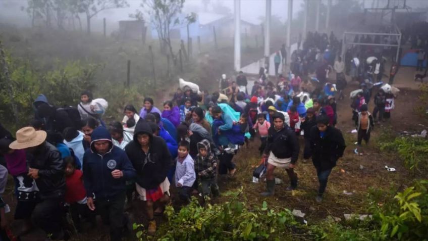 Preparan estrategia de atención a desplazados por violencia en Chiapas