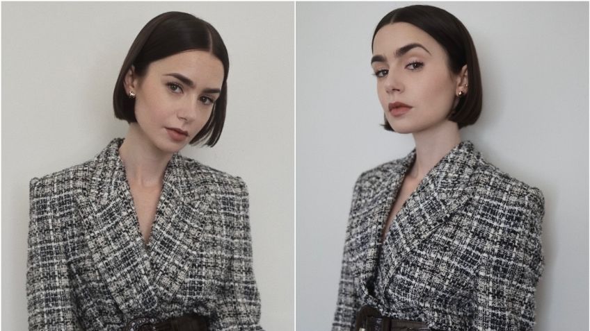 El corte bob más coqueto de Lilly Collins para replicar en mujeres arriba de 40 años, las hará rejuvenecer