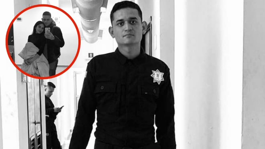 "En otra vida haría que te quedaras": mensaje de la esposa de Luis, policía que murió en enfrentamiento en Tamaulipas