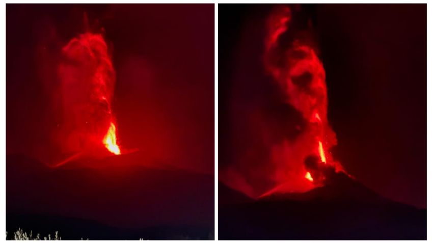 Reportan intensa erupción de 1.5 kilómetros de altura en el volcán Etna, de Italia