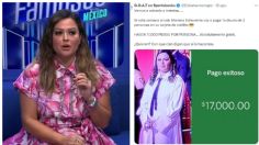 Usuario de X promete 17 mil pesos a un seguidor si Mariana Echeverría sale eliminada este domingo de La Casa de los Famosos