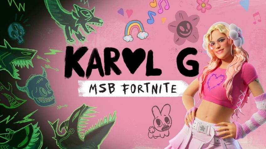 Karol G estrena nueva colaboración con Fortnite, ¿Cómo conseguir su skin y asistir a su concierto virtual?