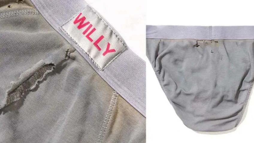 Marca de ropa vende calzoncillos manchados y rotos hasta en 7 mil 500 pesos