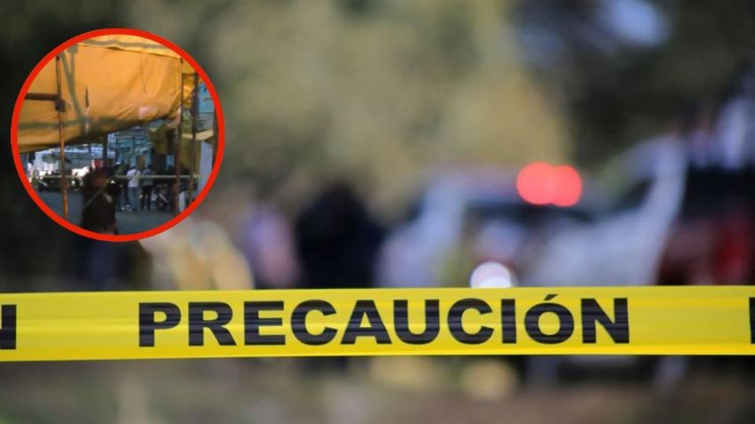 Balacera deja un hombre muerto en la zona comercial de Tepito