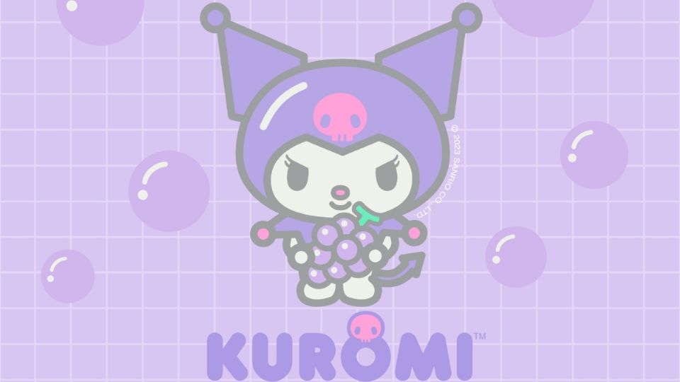 Decora tus cuadernos al estilo kawaii y oscuro de Kuromi.