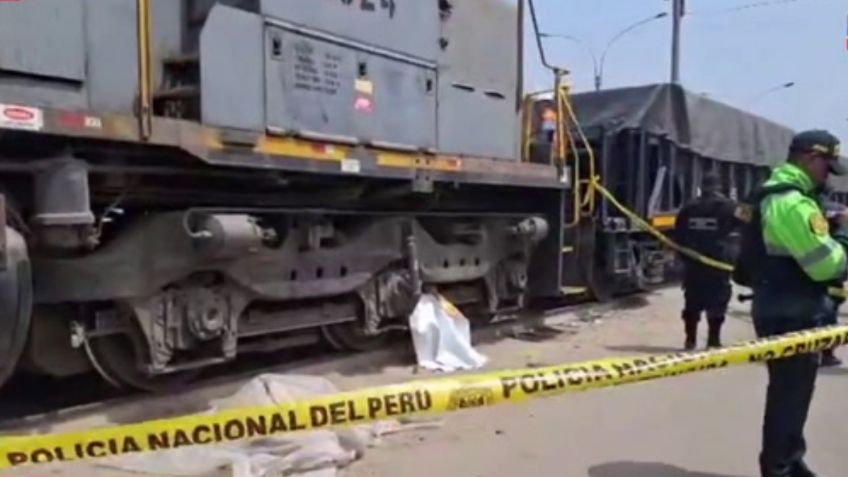 IMÁGENES FUERTES: Un joven fue partido a la mitad por un tren, usaba audífonos cuando caminaba por las vías