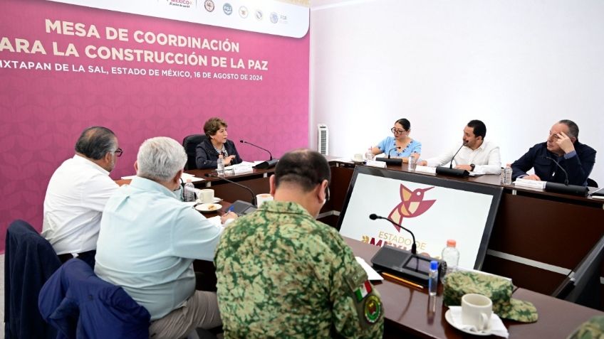 Delfina Gómez instala Mesa de Coordinación para la Construcción de la Paz en Ixtapan de la Sal