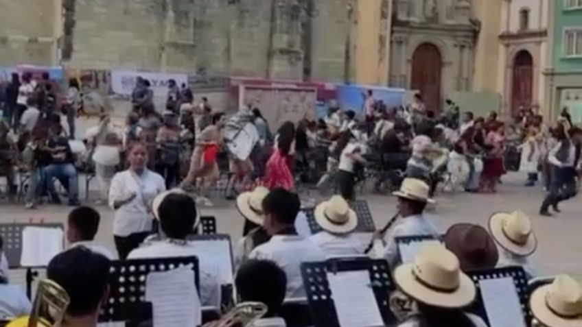 ¿Qué pasó en Oaxaca? Confusión de sonido de balas con motos genera pavor durante concierto