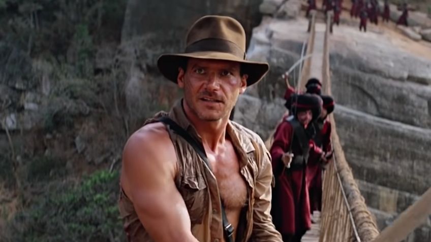 Subastan sombrero que lució Harrison Ford en la película "Indiana Jones y el Templo de la Perdición"