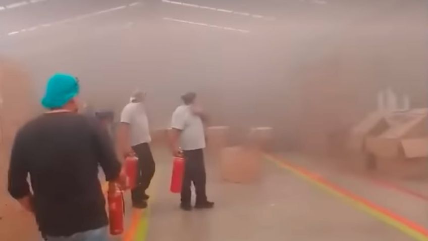 Reportan explosión e incendio en fábrica de plásticos de Tizayuca; hay heridos