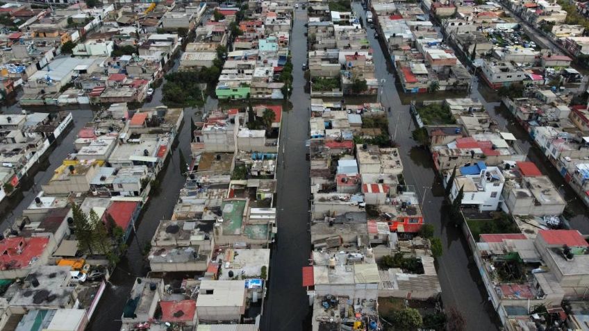 Drenan casi 2 millones de metros cúbicos de agua en Chalco