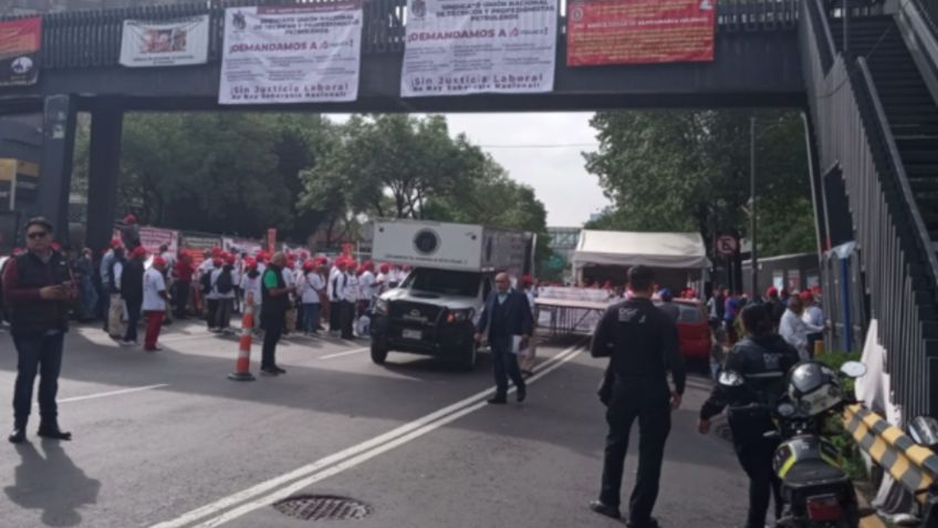 Bloqueo en Marina Nacional cumple 6 horas y el caos vial se agrava; estas son las alternativas viales