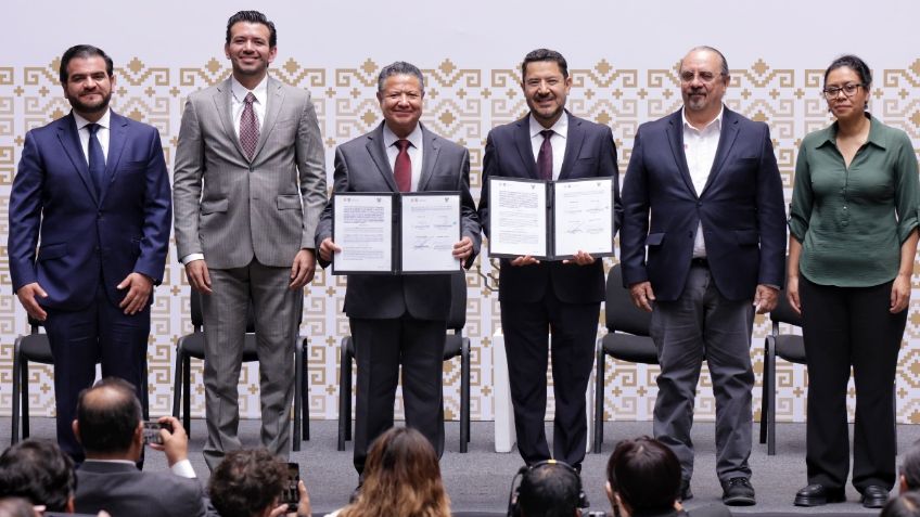 Gobierno de la CDMX firma convenio con Hidalgo en materia de tecnología e innovación