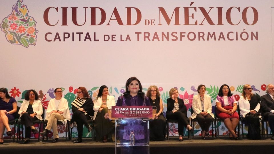 El gabinete de Clara Brugada estará conformado por 11 mujeres y 10 hombres.