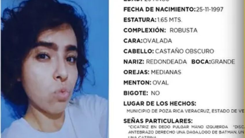 Cynthia González fue a estudiar a Veracruz y desapareció, su familia asegura fue inculpada de delitos falsos