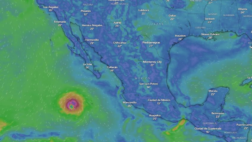 Carlotta ya es huracán, sigue su trayectoria EN VIVO