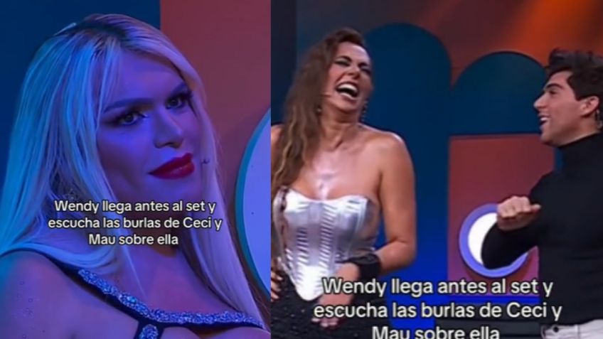 Cecilia Galliano y Mau Garza se "burlan" de Wendy Guevara, la influencer escuchó todo: VIDEO