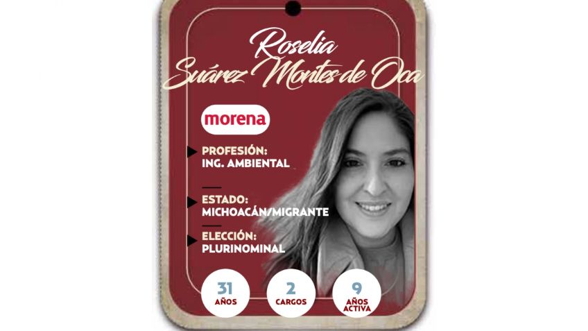 ¿Quién es Roselia Suárez Montes de Oca, conoce a la próxima diputada?