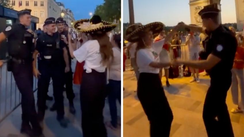 Los Tigres del Norte suenan en París y hasta la policía se pone a bailar: VIDEO