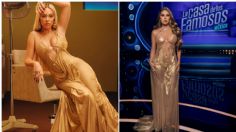 Georgina Rodríguez lleva el mismo vestido que Galilea Montijo, ¿por qué el estilo "wet look" está de moda?