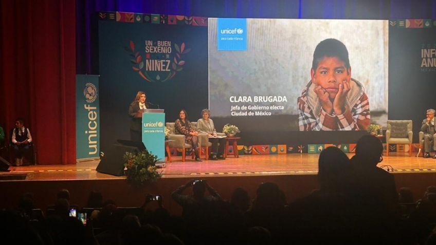 Clara Brugada: "pensar en los niños y las niñas es pensar en el futuro"