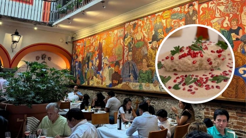 “El Mural de los Poblanos”: el lugar más popular y tradicional de Puebla para probar chiles en nogada y es muy fácil llegar desde la CDMX