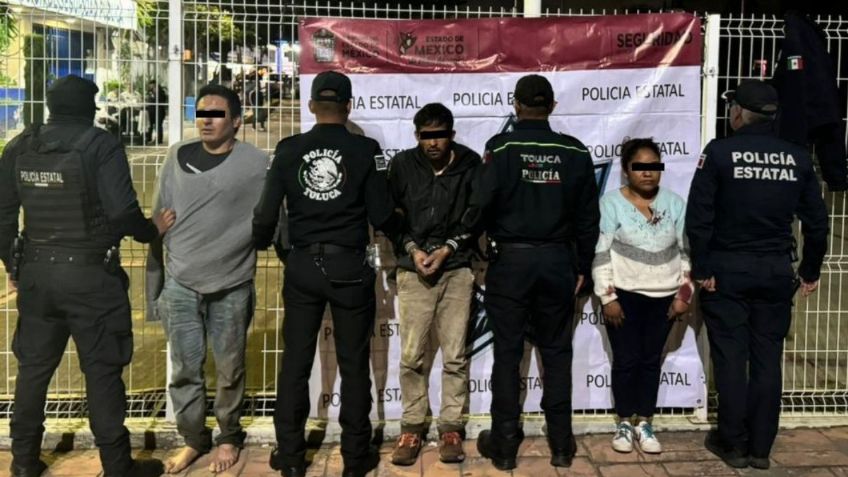 Turba intenta linchar a tres personas que presuntamente robaban en casas y a transeúntes en Toluca