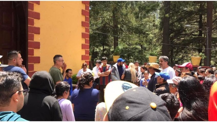 Vecinos intentan linchar a ladrón en Cuajimalpa: acusado de robar la Iglesia Cristo Rey