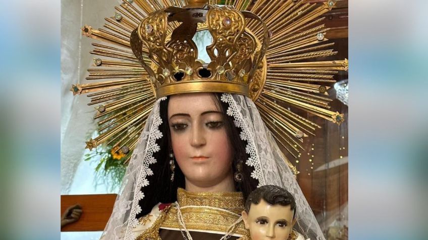 Ni a la Virgen del Carmen respetan: roban la corona y alhajas de la figura en Villa de Zaachila, Oaxaca