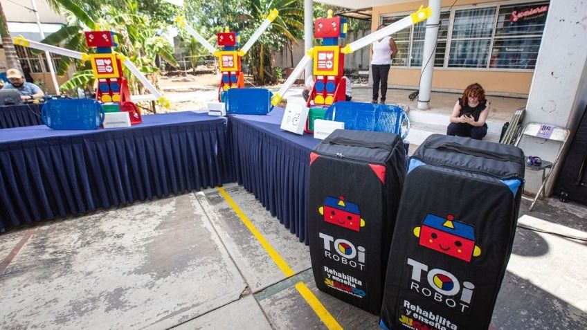 Robots ayudarán a aprender a niñas y niños con discapacidad en Yucatán