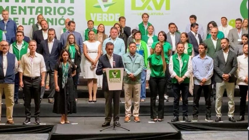 Partido Verde respalda a Claudia Sheinbaum en plenaria de San Luis Potosí