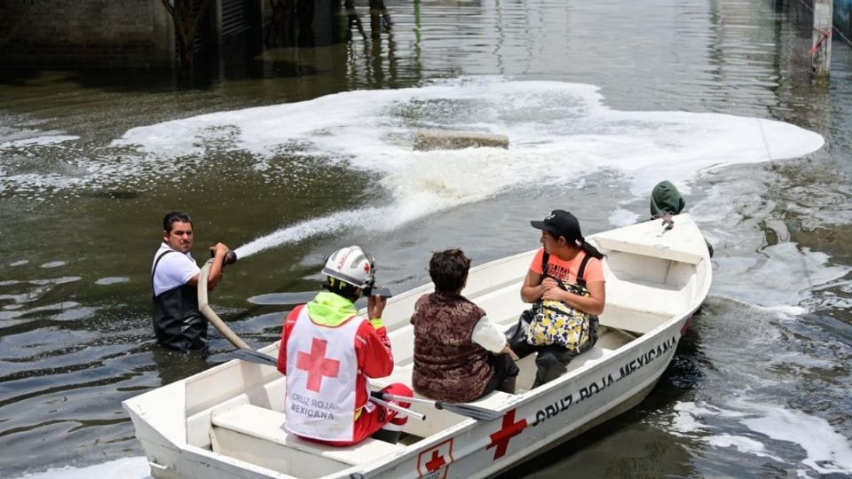 Con este tipo de acciones el Gobierno de la maestra Delfina Gómez Álvarez continua con el apoyo a las familias afectadas por las inundaciones en Chalco