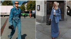 3 looks denim para usar después de los 40 que te harán ver icónica en otoño