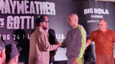 Floyd Mayweather vs John Goti: boxeadores viven careo previo a su presentación en México