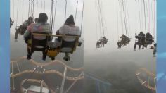 Pánico en Six Flags: lluvias en CDMX paralizan un juego y visitantes quedan atrapados en el aire