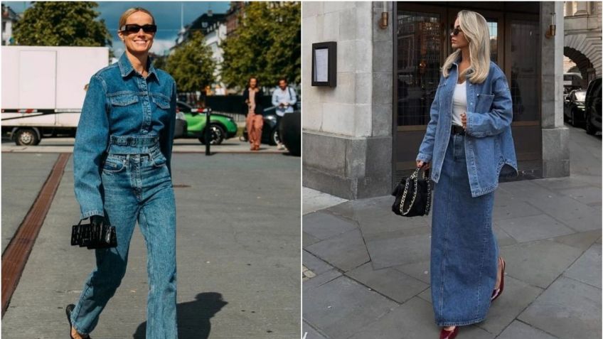 3 looks denim para usar después de los 40 que te harán ver icónica en otoño