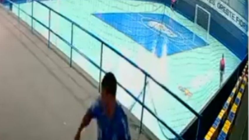 VIDEO: el trágico momento en que fue asesinado un maestro de natación de 15 disparos