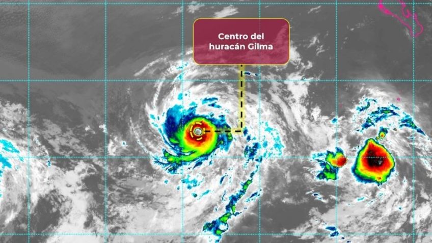 Huracán Gilma ya es categoría 3: trayectoria y efectos en México