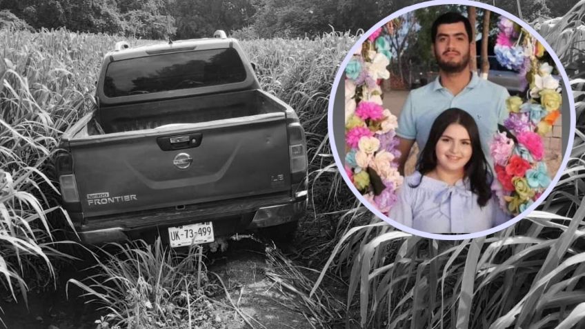 Andrea y Brandon desaparecieron en Sinaloa; ahora reportan hallazgo sin vida de los jóvenes dentro de una camioneta