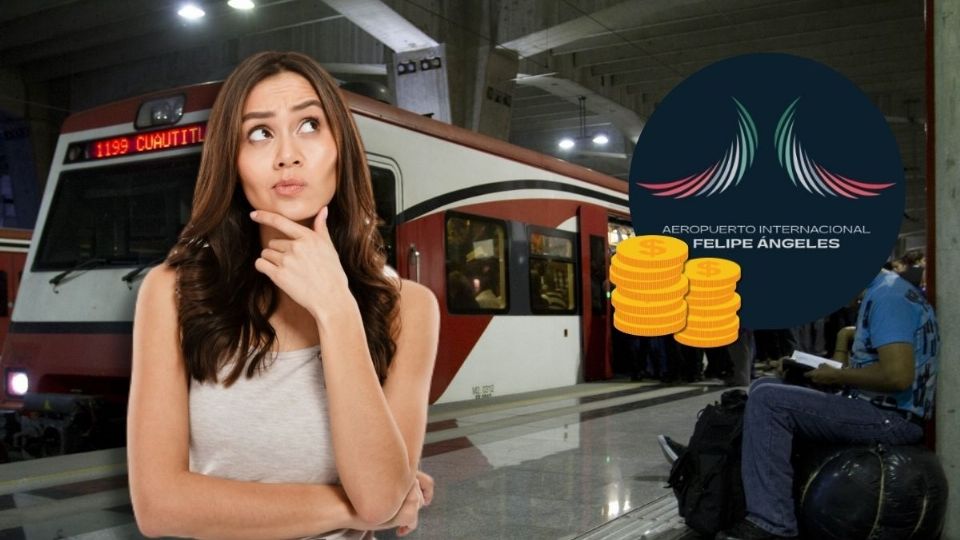 Este es el costo del tren suburbano hasta el AIFA