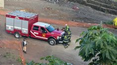 Descubren trabajadores del Tren Interurbano cadáver en Presa Tacubaya