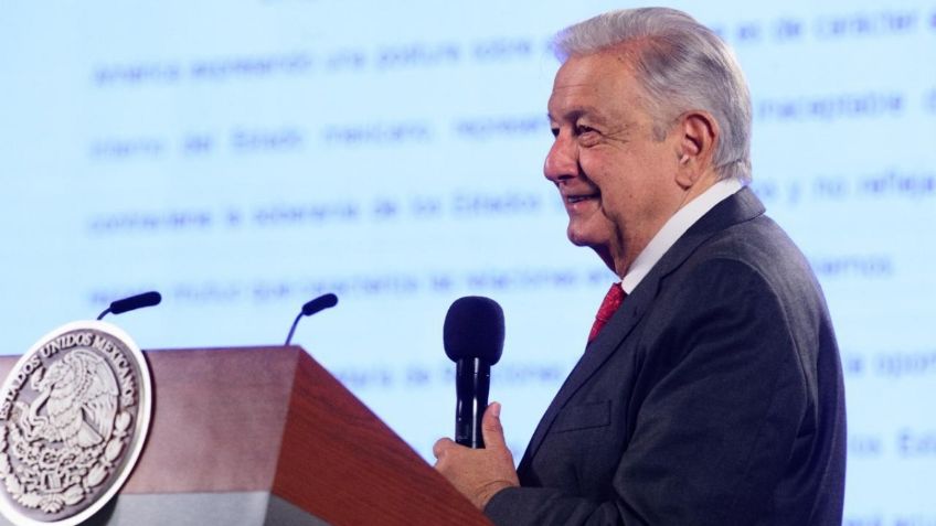 "Soy partidario de que se garanticen las libertades", AMLO sobre multa a Fox y Claudio X.